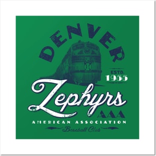 Denver Zephyrs Posters and Art